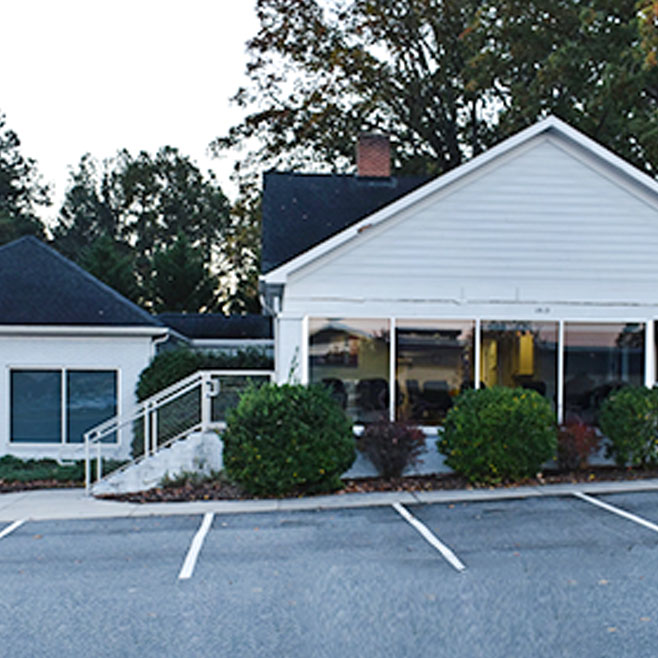 Busby and Webb Orthodontics Albermarle office exterior